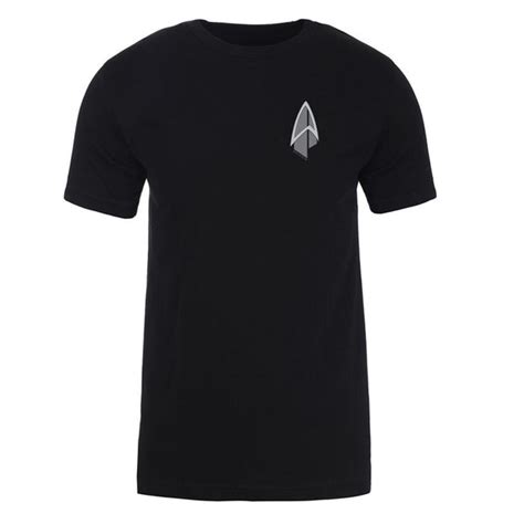 Star Trek Picard Starfleet Badge Adult Short Sleeve T Shirt Official
