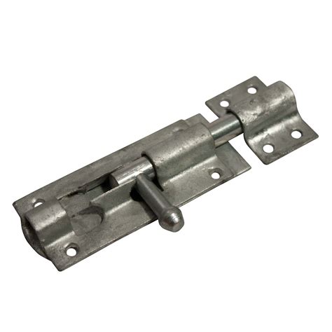 Blooma Galvanised Steel Barrel Door Bolt L76mm Departments Diy At Bandq