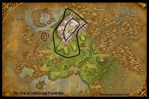Best Place To Farm Tin Ore Wow Wow Alliance Leveling Guide Wow