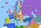 1930s Map Of Europe | Real Map