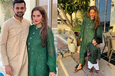 Sania Mirza Celebrates Eid In Dubai With Husband Shoaib Malik And Son