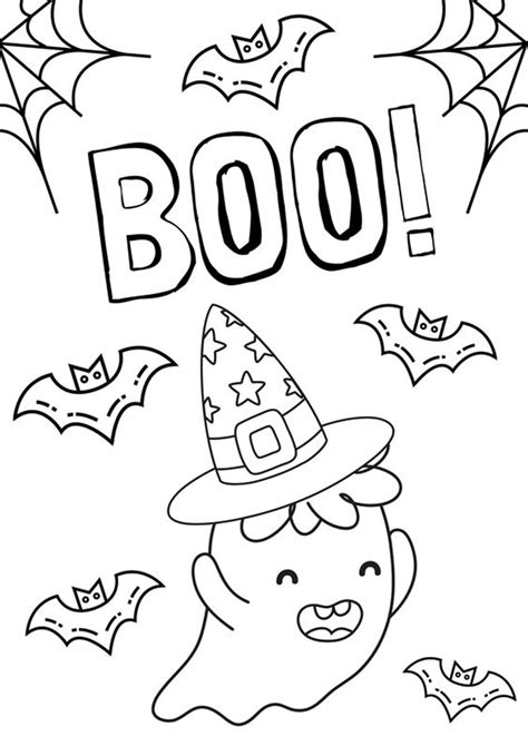 Free And Easy To Print Halloween Coloring Pages Tulamama
