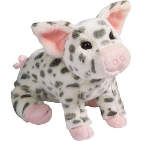 Douglas Cuddle Toys Pauline Spotted Pig Plush 1826 Blains Farm And Fleet