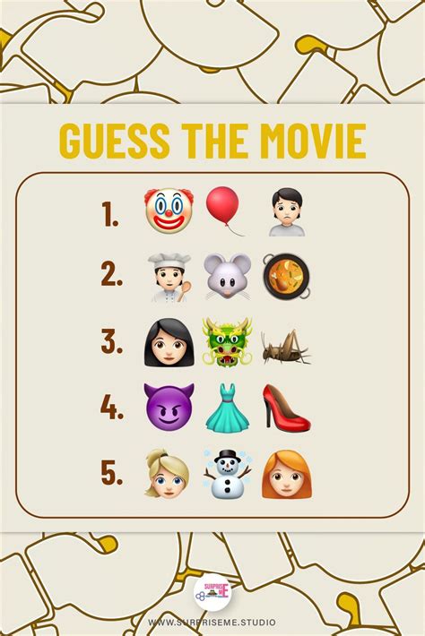 guess the movie quiz game with many different characters and their name on it s screen