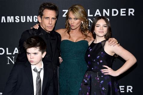 Ben Stiller Hits The Red Carpet With Kids Ella And Quinlin — See The
