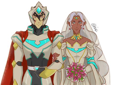 Keith And Princess Alluras Wedding Day From Voltron Legendary Defender
