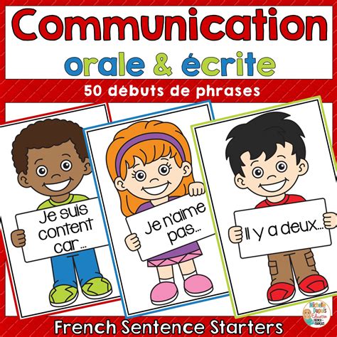 Communication Orale 50 Débuts De Phrases Michelle Dupuis Education