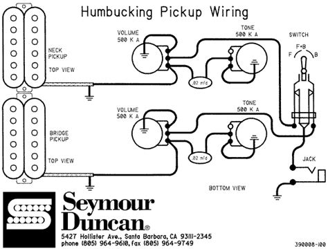 With the two pickups each on their. Schematics: Humbucking two pickup Gibsons. | Gibson electric guitar, Guitar pickups, Guitar tech