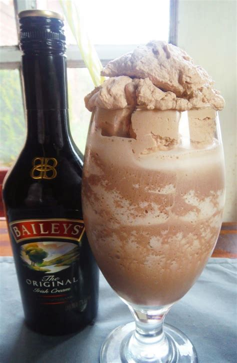 Frozen Baileys Irish Cream Hot Chocolate With Chocolate Whipped Cream