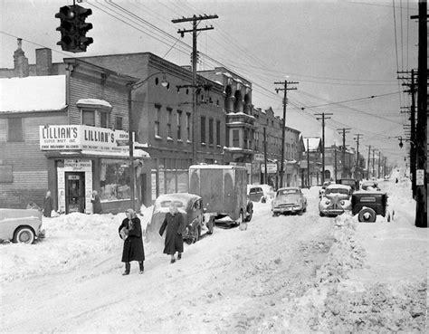 Another Cleveland Snowstorm Pic 1950 Ohio History Cleveland Ohio