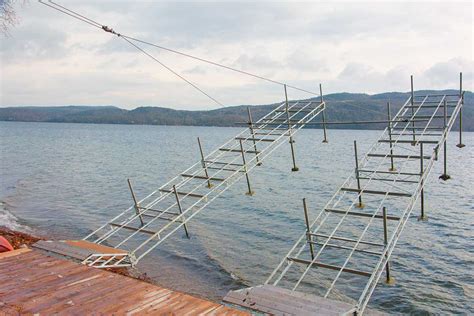 Articulating Docks Cantilever Docks Hinged Dock Systems — The Dock