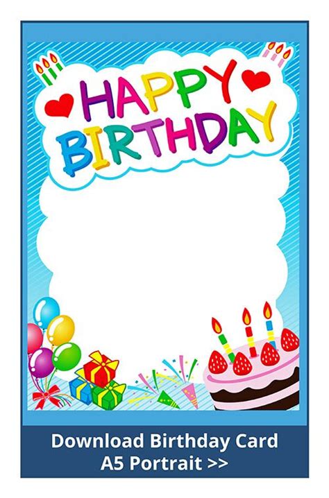 Free Downloadable Birthday Cards Happy Birthday Printable Free