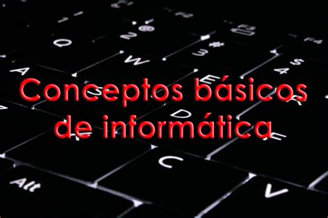 Conceptos Básicos De Informática Omega2001 Servicios Informáticos