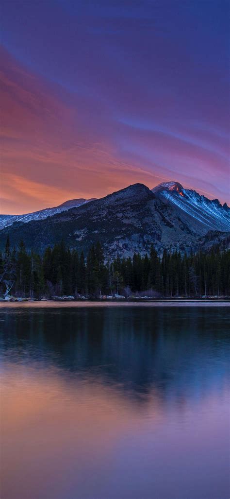 Bear Lake Wallpaper 4k Rocky Mountain National Park Sunset