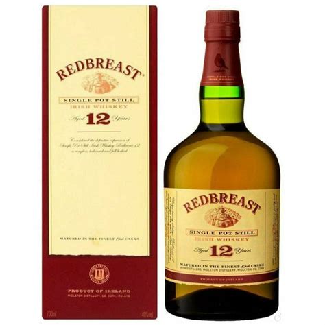 Redbreast Single Pot Still 12 Year Old Irish Whiskey Mashandgrape