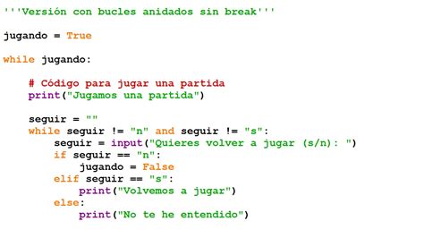 Programar en python Nivel 9 MódulosReto 7 Bucles anidados