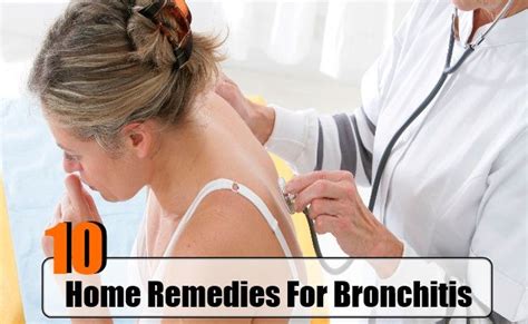 10 Top Home Remedies For Bronchitis Home Remedies For Bronchitis