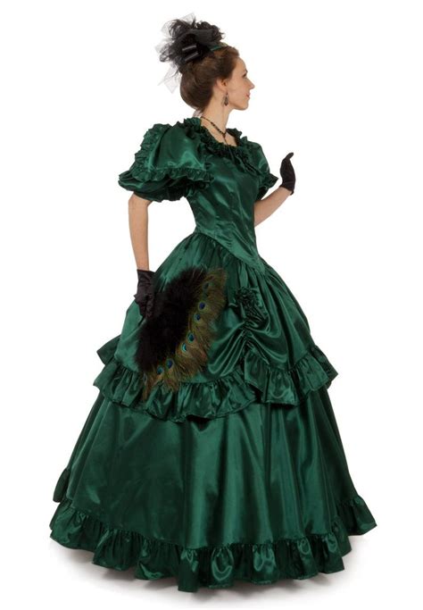 Magnolia Victorian Satin Ball Gown Etsy Ball Gowns Satin Ball Gown