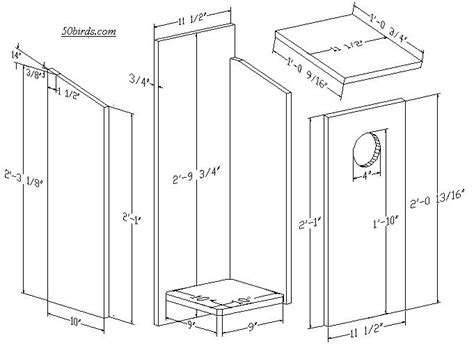 See more ideas about owl box, owl nesting, owl nest box. Owl Bird House Plans Elegant Nestbox Plans for Pileated ...