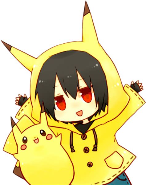 Pokemon Pikachu Chibi Anime Boy Cute Tumblr Hoodie Good