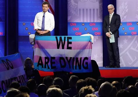 Trans Women Of Color The Focus Of Protestors Who Interrupt Cnn Town Hall