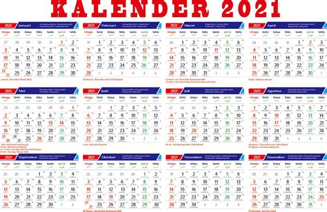 Awal pergantian tahun baru biasanya kalender 2021 juga sangat bagus untuk digunakan untuk mengingatkan kita tentang sesuatu yang harus dilakukan, peristiwa penting dan banyak lagi. Kalender Libur Nasional dan Cuti Bersama 2020 dan 2021