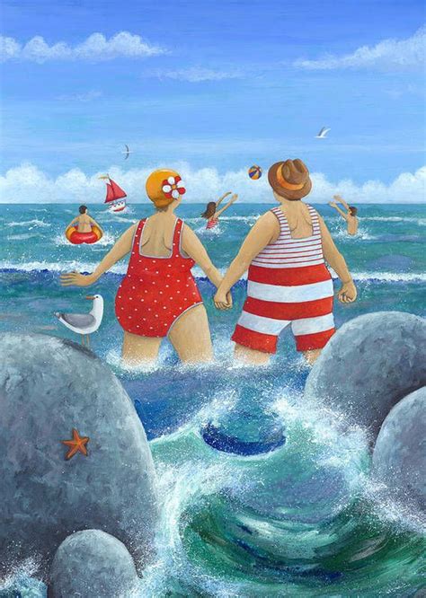 i do like to be beside the seaside poster by mgl meiklejohn graphics licensing seaside art