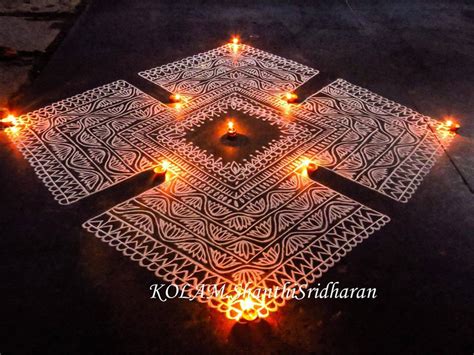 Simple Rangoli Kolam Collections To Try Out This Wedding Season