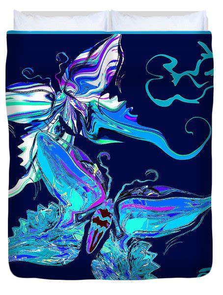 Butterflies Dance On Blue Digital Art By Abstract Angel Artist Stephen K