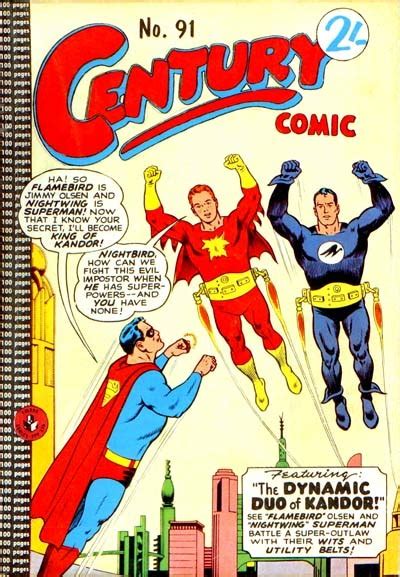 Century Comic 91 The Dynamic Duo Of Kandor Issue