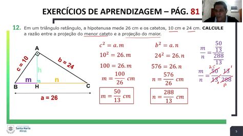 Exercícios Trigonometria No Triângulo Retângulo 9 Ano Pdf Com Gabarito