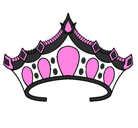 My point that first and foremost, coloring in is a fun. Colored page Tiara painted by CLAUDIA