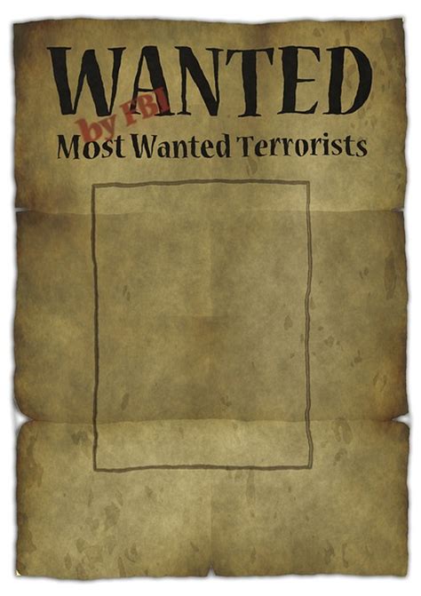 20 Best Free Wanted Poster Templates - Best Samples