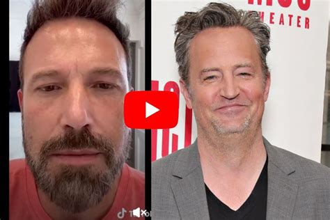 Could the response to matthew perry's merry friends merch be any more divided? Matthew Perry and Ben Affleck Called Out For Using a ...