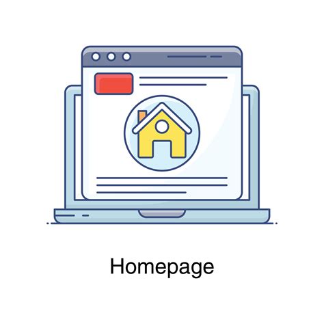 Trendy Design Of Homepage Icon Flat Vector Style 5231656 Vector Art At