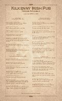 After the meal, a table is set with milk and bread and the door is left unlatched. Authentic Irish Menu Template Designs - MustHaveMenus
