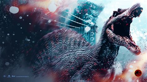 Jurassic World Dominion Poster Spinosaurio 2021