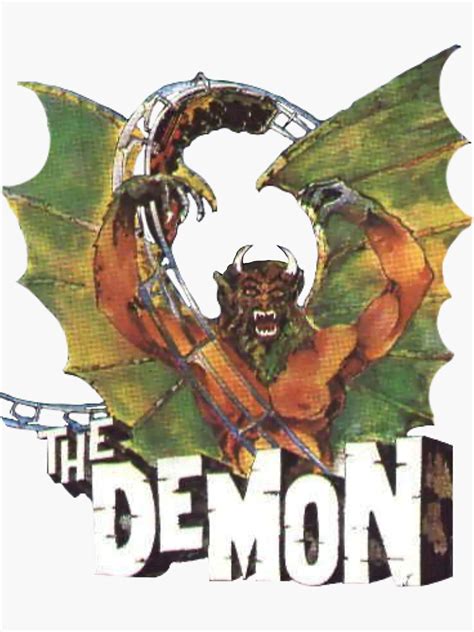 Kings Island Demonscreamin Demon Sticker For Sale By Nicklmeyer