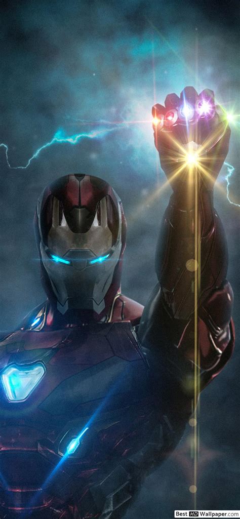 Free Download Iron Man Infinity Stones Avengers Endgame Iphone