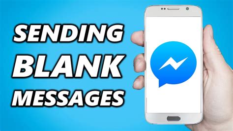 How To Send Blank Message On Messenger 2023 Youtube