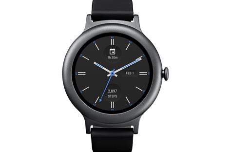 Lg Smart Watch Style In Titaniumw270 With Android Wear 20 Lg Usa