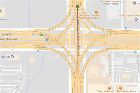 Toll Roads In Houston Map Map