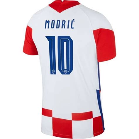 Fußballtrikots Kroatien Luka Modrić 10 Heim Trikots 2021 Adidas