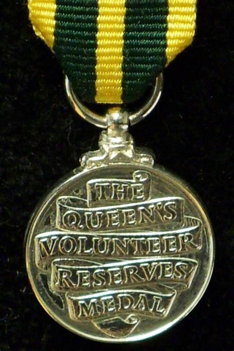Worcestershire Medal Service Queens Volunteer Reserve Medal