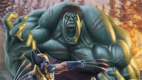 1920x1080 Hulk And Wolverine Laptop Full Hd 1080p Hd 4k Wallpapers