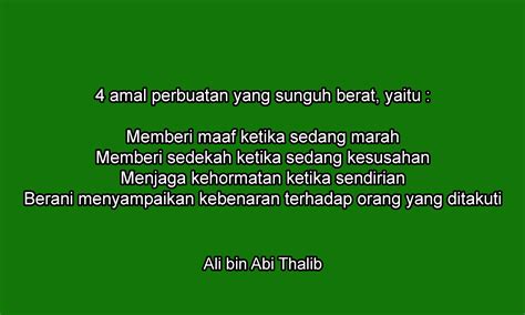 19 Pesan Sayyidina Ali Bin Abi Thalib