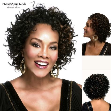 Synthetic Hair Black Curly Short Wigs For Black Women Fashion African