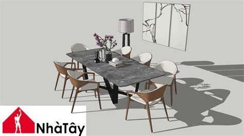 Combo Dining Table 3d Warehouse