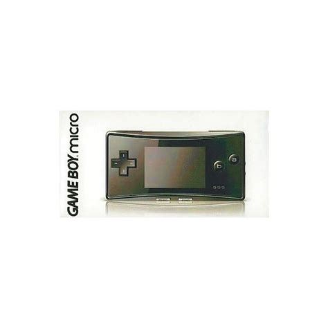 Buy Game Boy Micro Black Used Good Condition Game Boy Advance