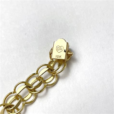 10k Gold 1 Mom Charm Bracelet